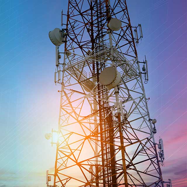 Microwave tower